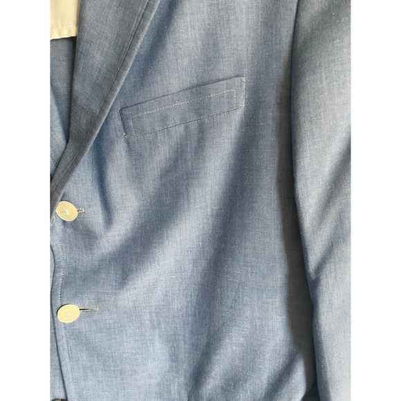 Men’s Blue Suit Jacket - Picture 4 of 15
